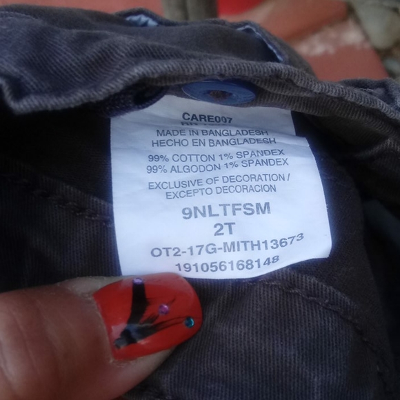 Wrangler boy jeans adjustable waist 2T Grey - Picture 4 of 10